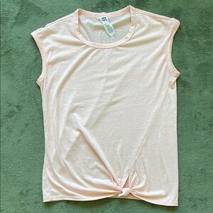 JoyLab Sleeveless Top with Knot